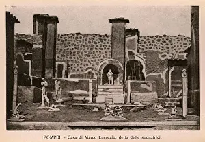 Lucretius Prints: Pompeii - Italy - Casa di Marco Lucrezio