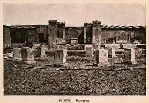 Bases Prints: Pompeii - Italy - The Pantheon