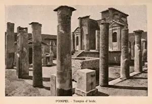 Tempio Prints: Pompeii - Italy - Temple of Isis