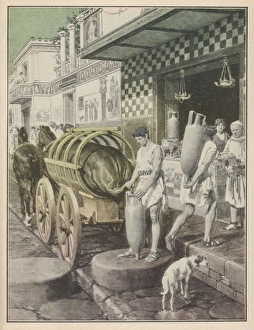 Amphorae Gallery: Pompeii Wine Selling