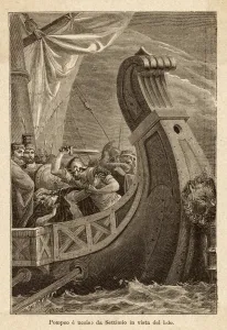 Pompeius Prints: Pompeius Murdered