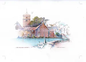 Swanage Prints: The Mill Pond, Swanage
