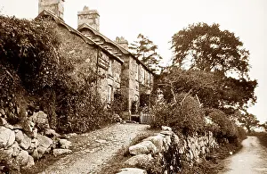 Pont Prints: Pont Dolgarrog Lord Newborough Inn Victorian period