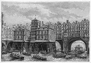 Seine Prints: Pont Notre-Dame / Raguenet