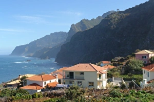 View of the Portuguese island of Madeira