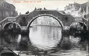 Venezia Gallery: Ponte dei tre archio - Venice, Italy