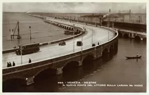 Images Dated 10th August 2016: Ponte della Liberta (Bridge of Liberty) - Venice, Italy