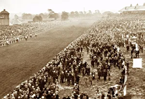 Pontefract Prints: Pontefract Race Course probably 1920s