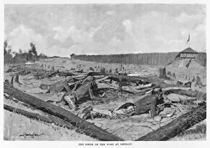 Pontiac Prints: Under Pontiac Besiege