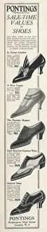 Foot Wear Prints: Pontings Shoe Advert