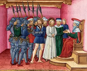 Predis Prints: Pontius Pilate asked the Jews if they prefer to free the thi