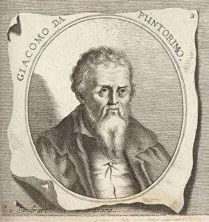Philipp Kilian Prints: Pontormo, Italian painter and portraitist, 1494-1557