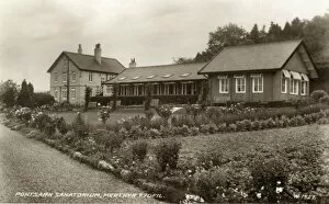 Tuberculosis Collection: Pontsarn Sanatorium, Merthyr Tydfil, Glamorgan, Wales