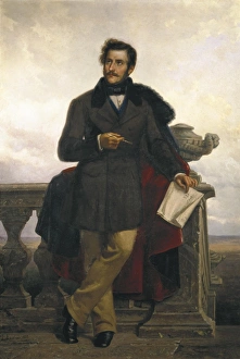 Italians Collection: Ponziano Loverini. Gaetano Donizetti