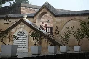 Images Dated 30th August 2012: Pool in Haji Bektash Veli Museum in Nevsehir Turkey