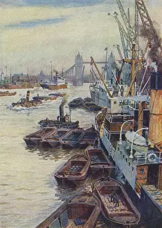Tugs Prints: The Pool of London