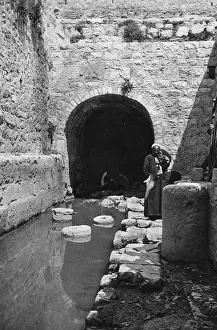 Archway Prints: Pool of Siloam, City of David, Jerusalem