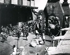 Poona Division at Bombay Dock, India, WW1