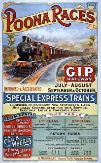 Copy1 Prints: Poona Races poster