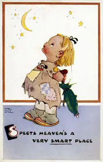 Heaven Prints: This poor young ragamuffin looks up at the night sky and spects Heavens a very SMART
