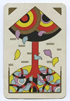Roots Collection: Pop art playing card