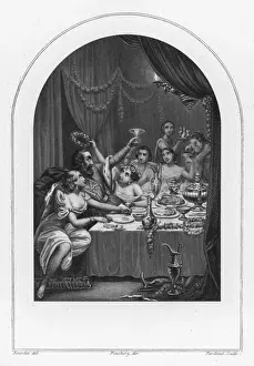 Courtesans Prints: Pope Alex VI & Friends