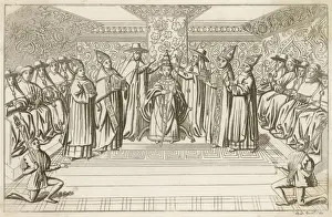 Pope Boniface IX crowned