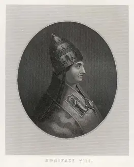 1294 Prints: Pope Bonifacius VIII
