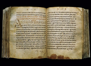Pope Gregory I (540-604). Manuscript on parchment. Text Greg Pope Gregory I (540-604). Manuscript on parchment. Text Greg