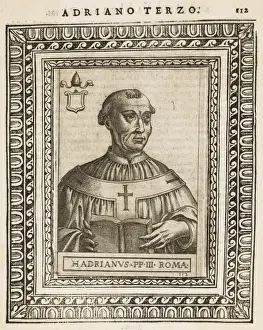 Hadrianus Prints: Pope Hadrianus III
