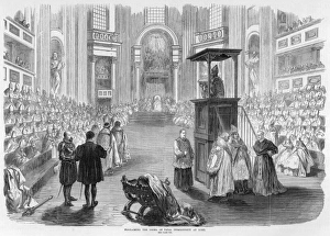 Announces Gallery: Pope Infallible
