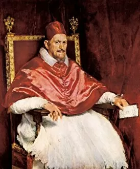 Diego Collection: Pope Innocent X by Velazquez