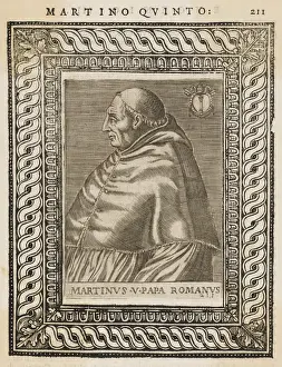 POPE MARTINUS V (Odo Colonna) Date: reigned 1417 - 1431