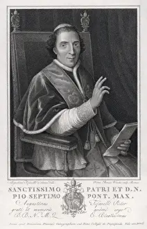 Chiaramonti Prints: Pope Pius VII (Tofanelli