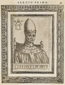 Sergius Prints: Pope Sergius I