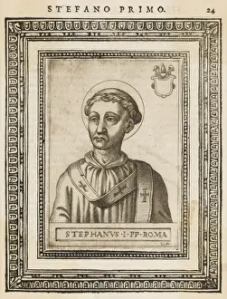 Stephanus Prints: Pope Stephanus I