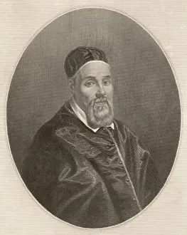 Opponent Prints: Pope Urbanus VIII (Vouet