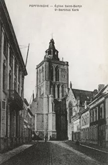 Belltower Collection: Poperinge, Belgium - Saint Bertin Church