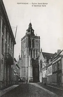 Carillon Prints: Poperinge, Belgium - Saint Bertin Church