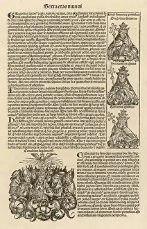 1485 Prints: Popes / Nurnberger Chronik
