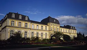 1753 Prints: Poppelsdorf Palace. 18th century. Bonn. Germany