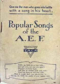 Libraries Prints: Popular Songs of the AEF (American Expeditionary Force)