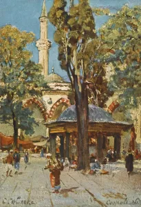 Ablution Gallery: Porch of the Suleymaniye Mosque