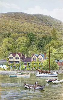Weir Prints: Porlock Weir, near Porlock, Somerset