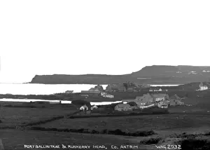 Ballantrae Prints: Port Ballantrae and Runkerry Head, Co. Antrim