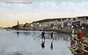 Messing Prints: Port Bannatyne from the South West, Scotland
