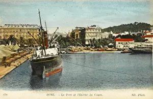 Quay Side Prints: The port at Bone, Algeria