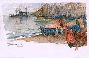 Wielandt Prints: The Port - Cannes, France