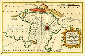 Cartagena Prints: Port of Cartagena