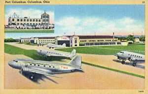 Airline Collection: Port Columbus, Columbus, Ohio, USA